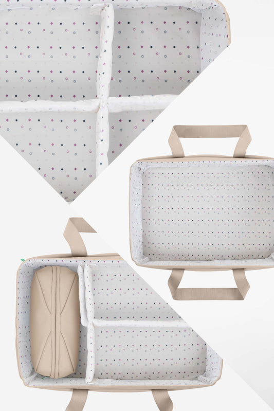 CADDY BAG Changing Organizer Bag - Gum Beige