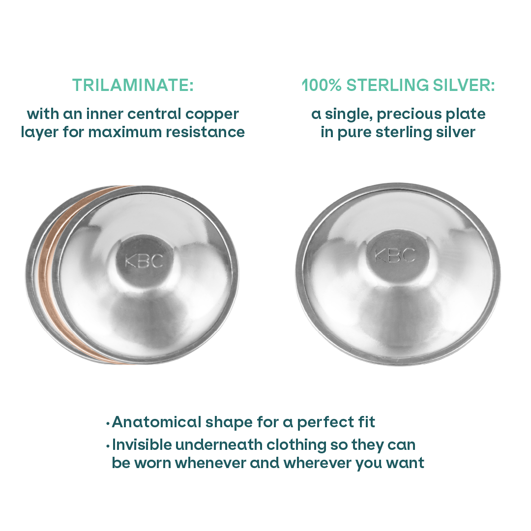 Silver nipple shields Koala Silver Cups