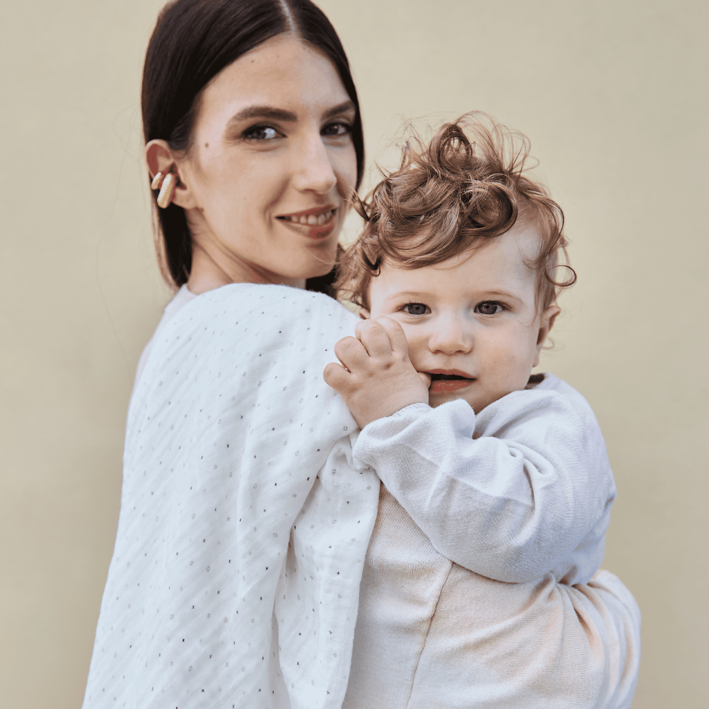Swaddle wrap and breastfeeding cover Koala Soft Touch 47x47