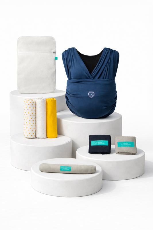 CUDDLE BAND 2 COMPLETE SET + ORGANIC MUSLIN CLOTHS 31X31