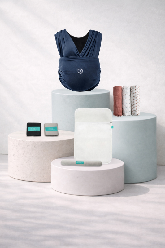 Cuddle Band 2 Complete Set + Organic muslin cloths 31x31