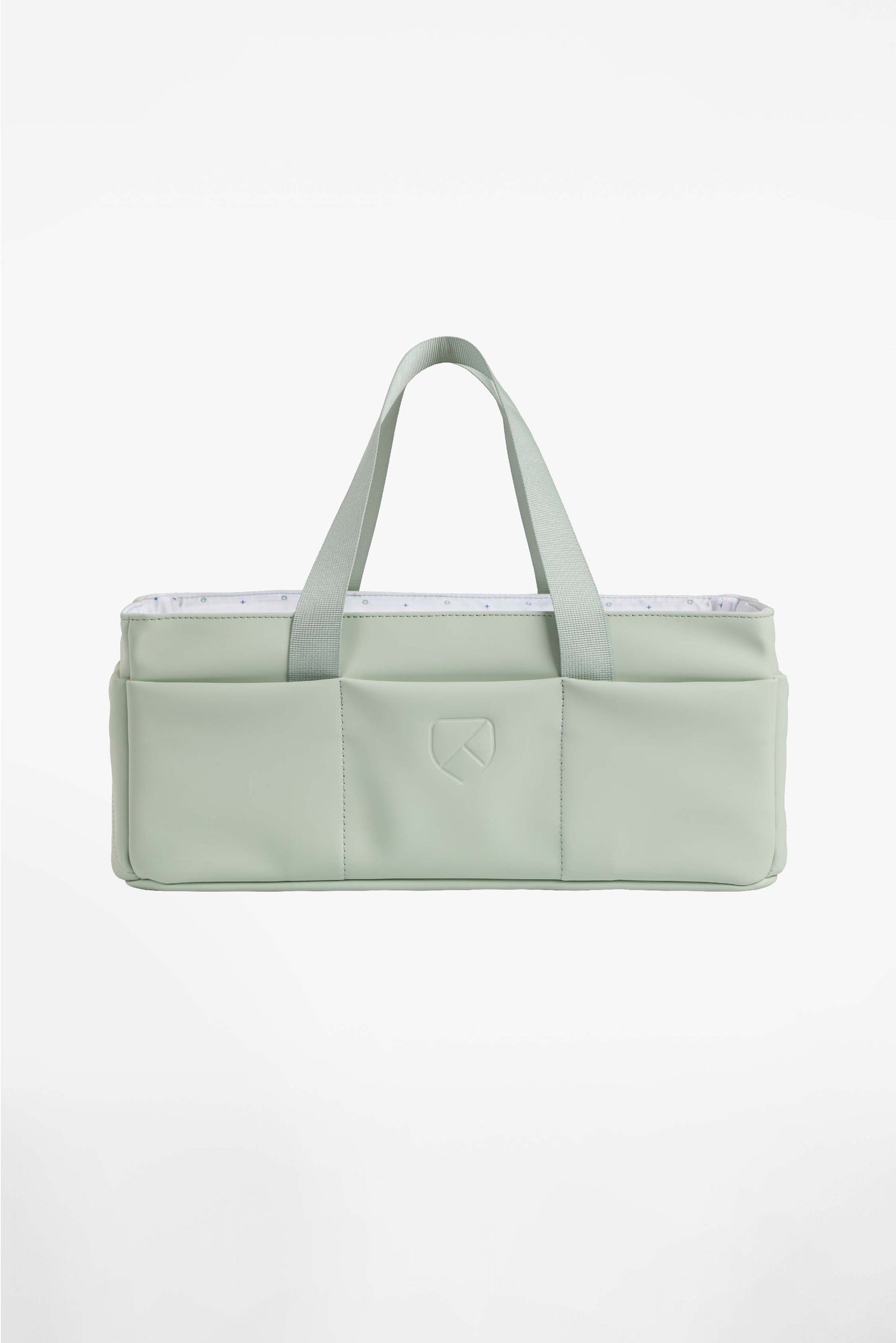caddy bag changing organizer bag - gum pale green