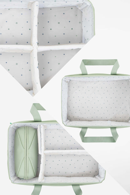 CADDY BAG Changing Organizer Bag - Gum Pale Green