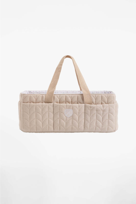 CADDY BAG Changing Organizer Bag - Quilted Beige