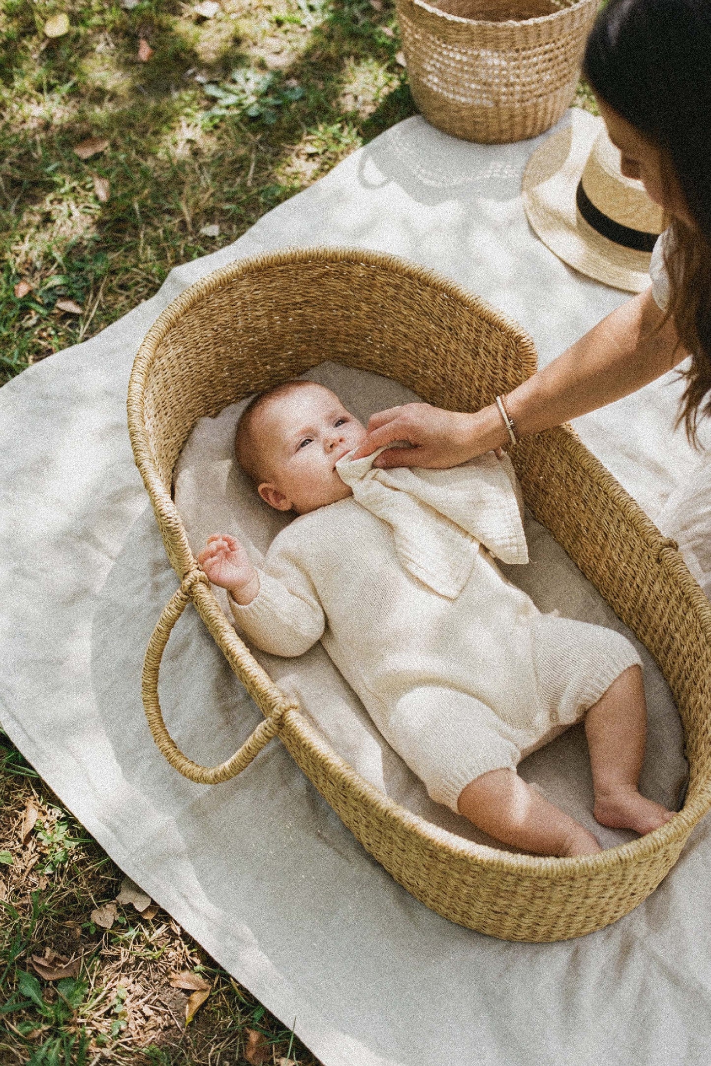soft touch 11x11 bamboo newborn muslin cloths - cozy