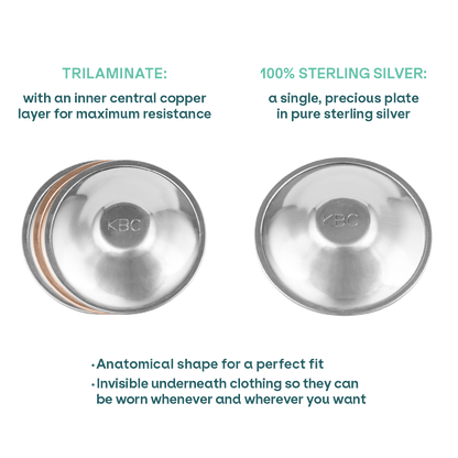 Silver nipple shields Koala Silver Cups
